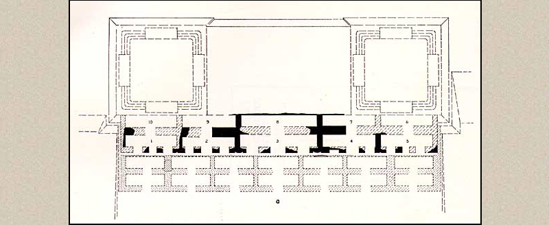Becán: Structure I building plan