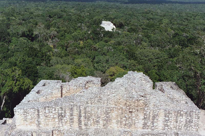 Distant view of Structure IV