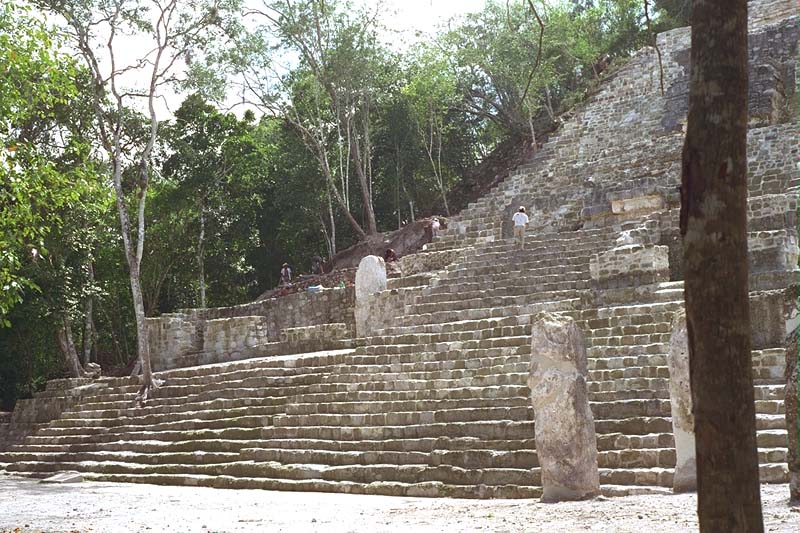 Restoration work on Structure II