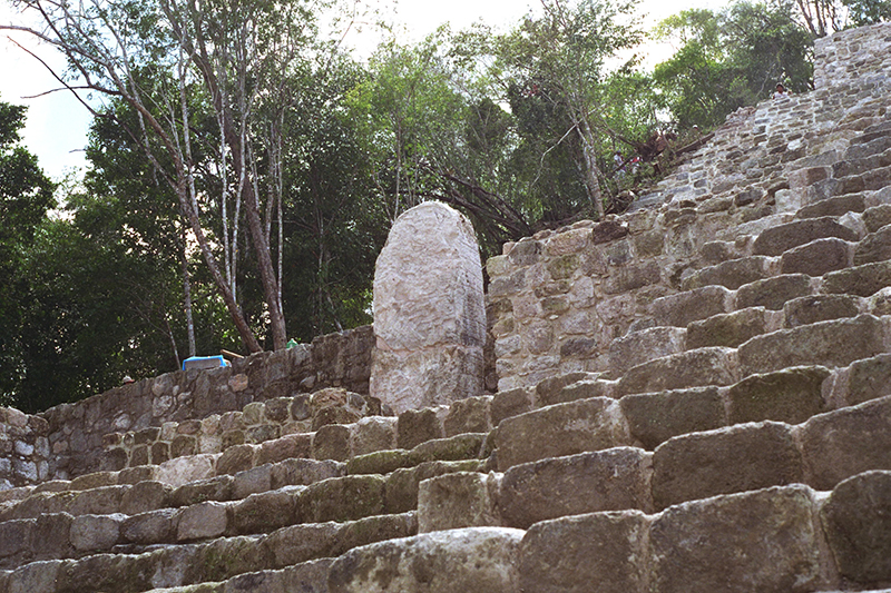 Stela 43 at Structure II