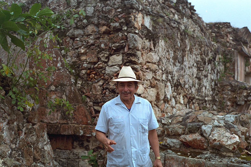 Portrait of Manuel at Chacmultun