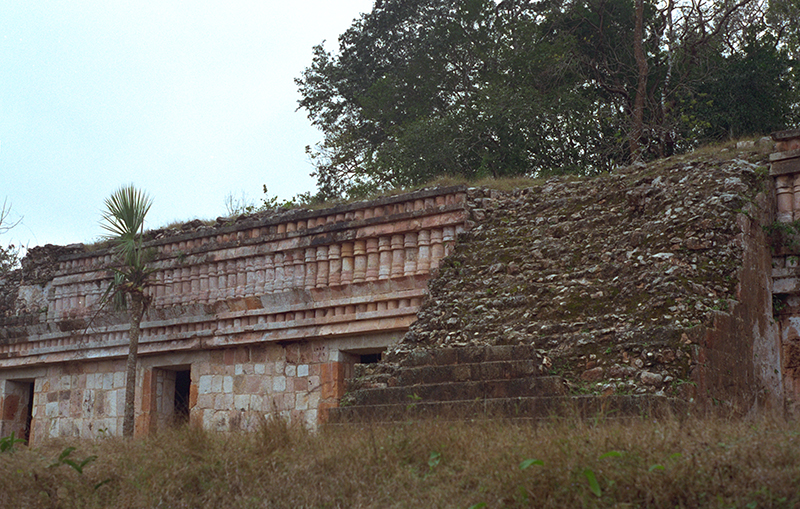 Partially restored grand staircase of Cabalpak