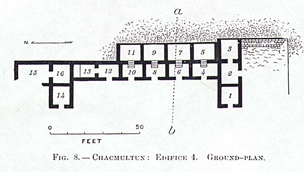 Edward Thompson's 1904 diagram of Edifice 4, Xetpol Group