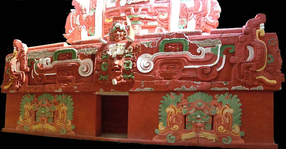 Rosalila Temple Model at Copán