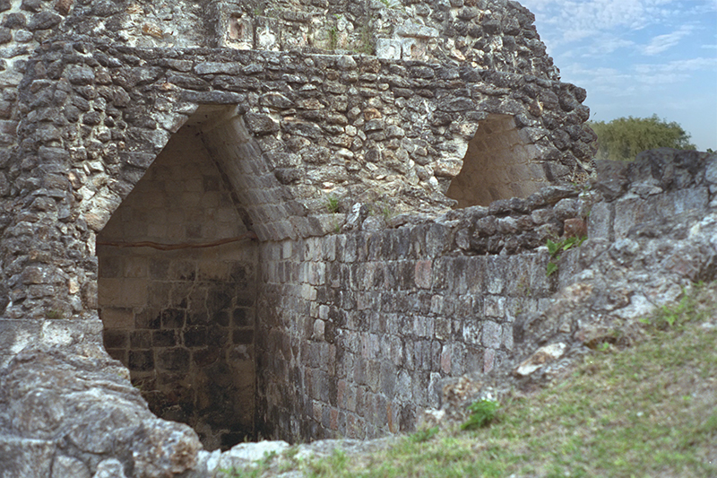 Dzibilnocac: Palace detail