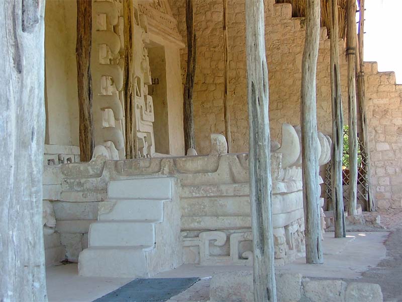 Location of White Temple door jamb with graffiti characters on jamb of Room 42.