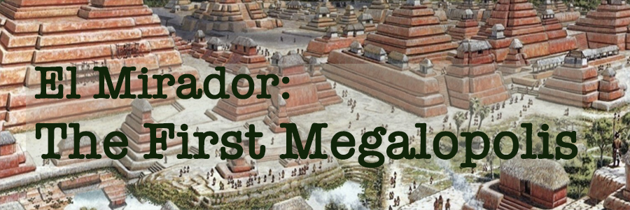 El Mirador Reconstructive Diagram from National Geographic