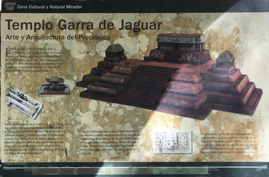 Jaguar Paw Temple (Structure 34), El Mirador