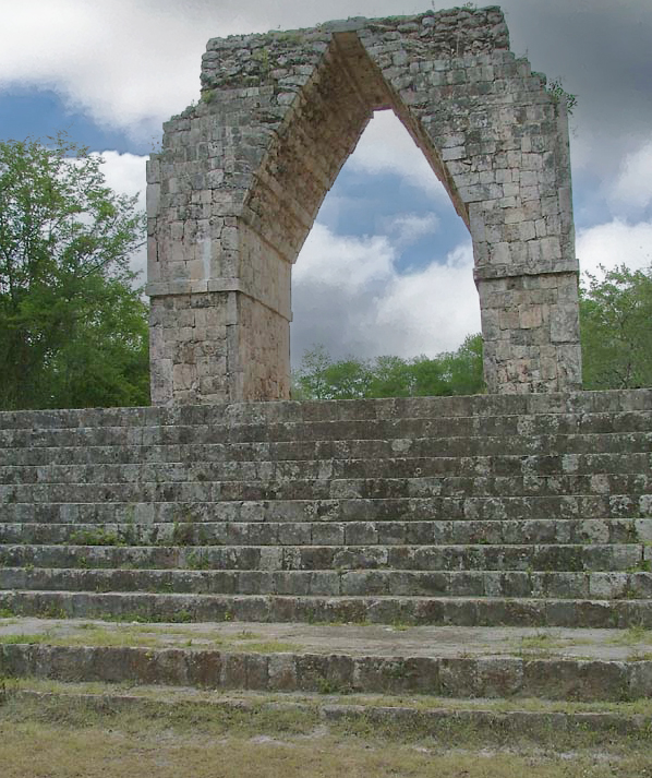 The Kabah Grand Entry Arch