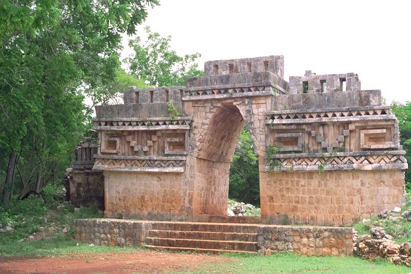 Photo of Labna Arch, east side