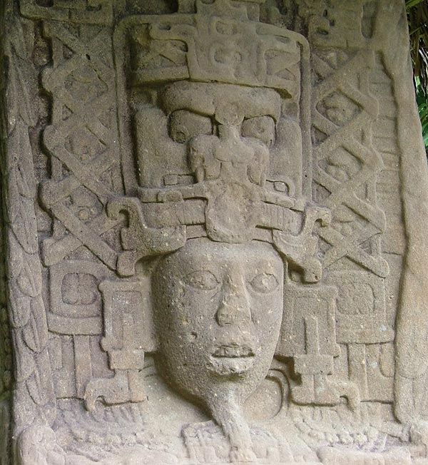 South Side of Stela A