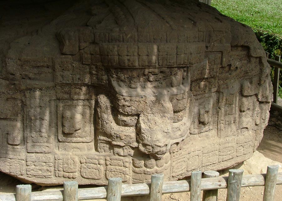 Zoomorph O (Monument 15) at Quirigua