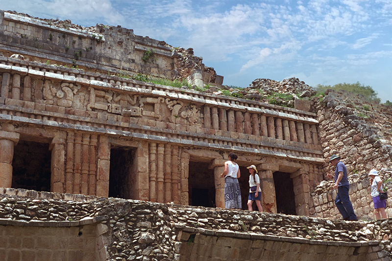 Palace of Sayil, Second Floor