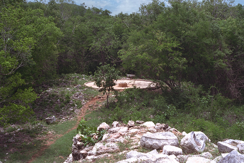 Chultun at Palace of Sayil