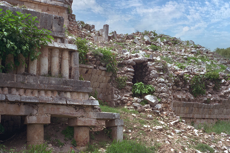 Palace of Sayil: Ruined East Side