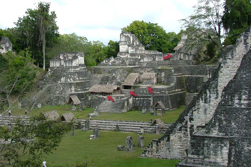 Tikal: North Acropolis Layer View