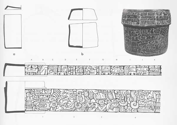 Cache from under West Stairs of Jaguar Claw's Palace