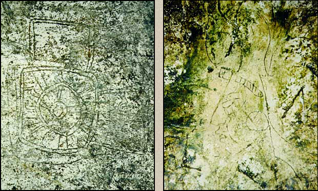 Tikal: Maler's Palace graffiti
