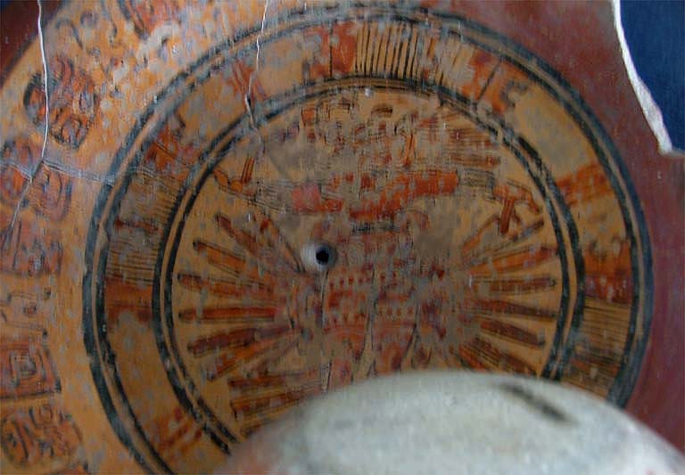 Pot from El Chiclero Pottery Museum