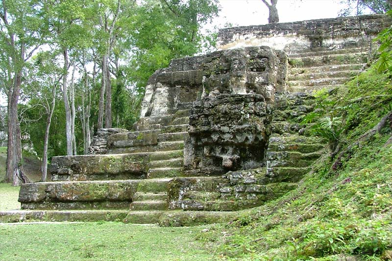 North side of E-VII-sub showing Jaguar mask