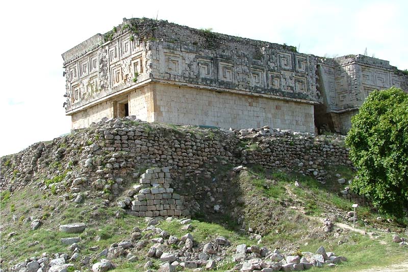 Uxmal, back of House of the Governor