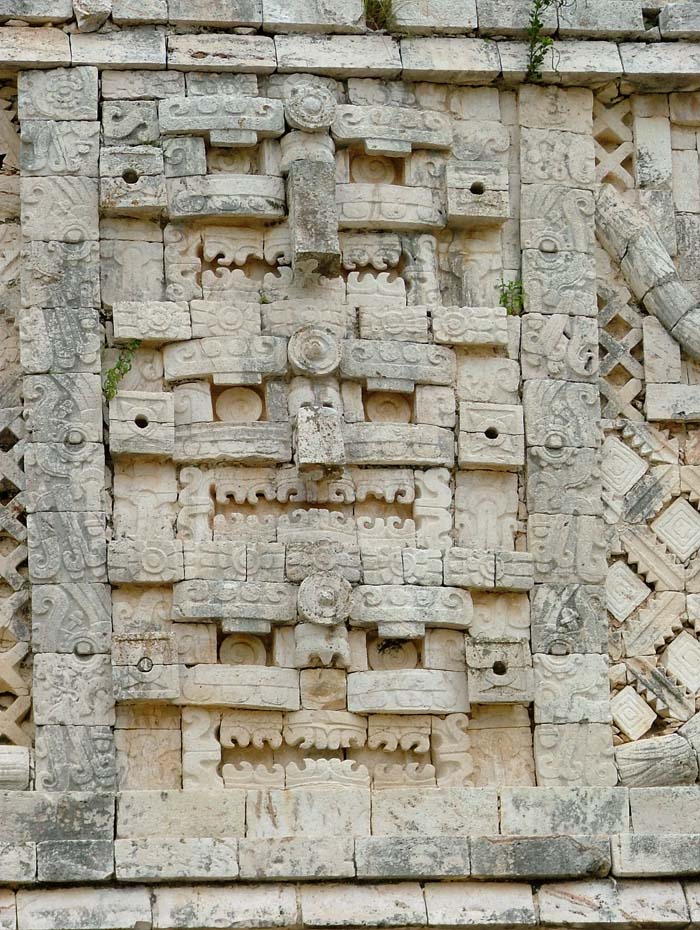 Uxmal, Nunnery Quadrangle Detail