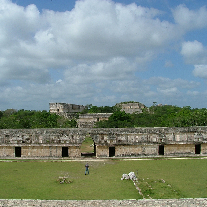 Uxmal, Nunnery Quadrangle Detail