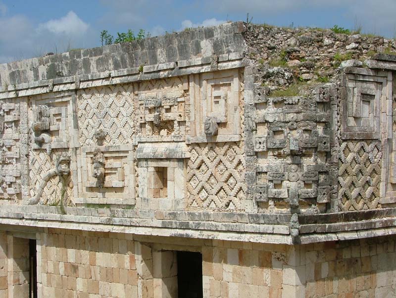 Uxmal, Nunnery Quadrangle Detail