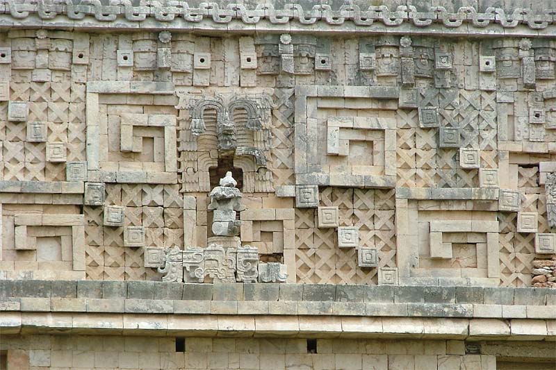 Uxmal, House of the Governor detail