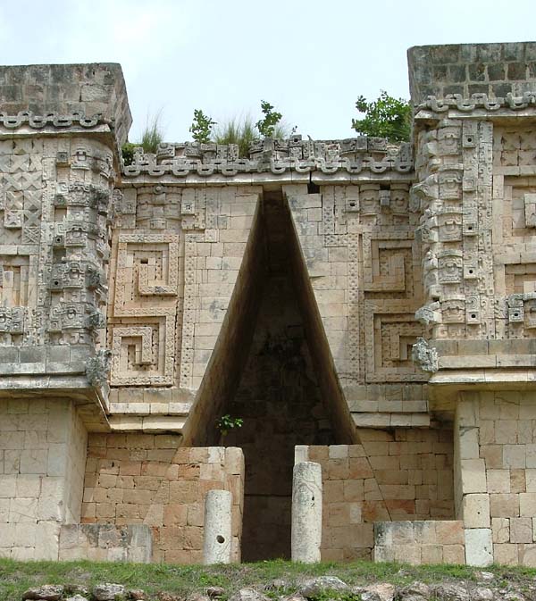 Uxmal: Detail, House of the Governor