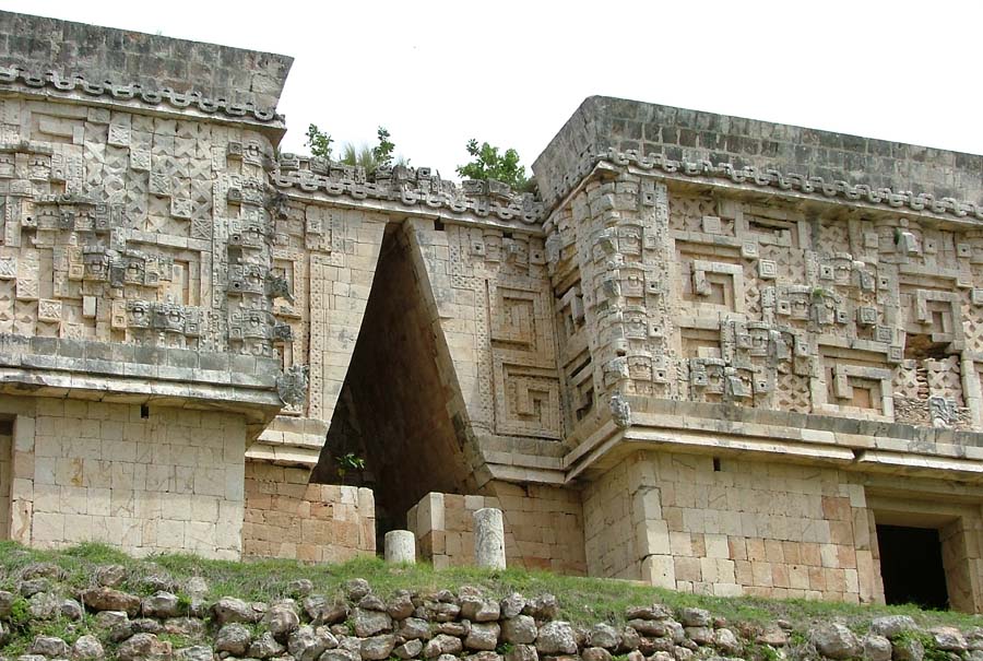 Uxmal: Detail, House of the Governor
