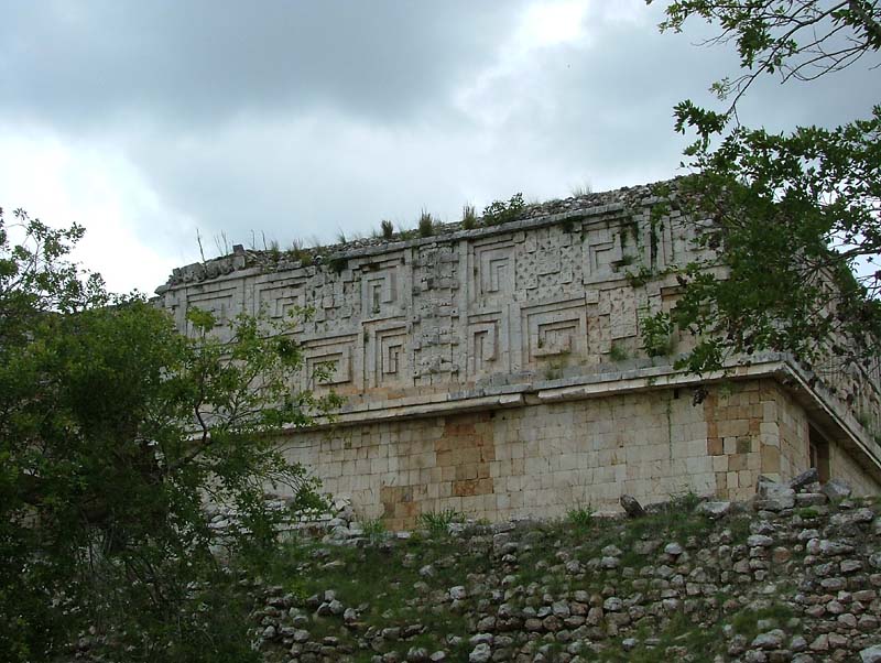 Uxmal, House of the Governor detail