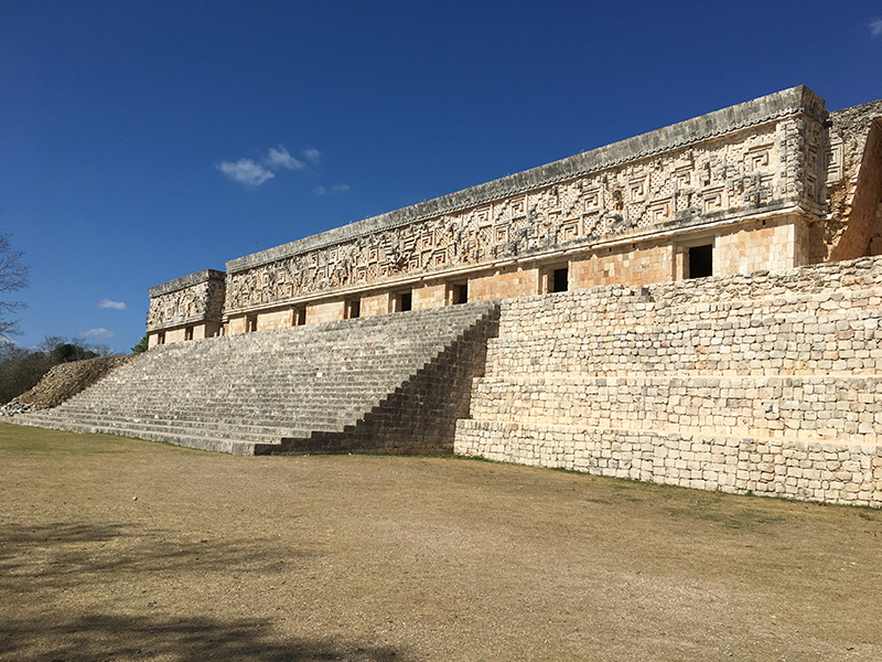 Uxmal: Detail, House of the Governor