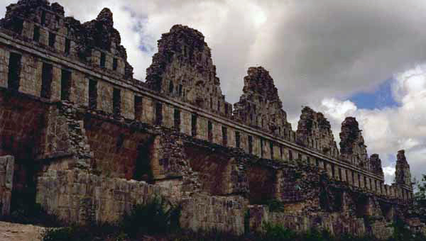 House of the Doves show collapsed vaulted rooms