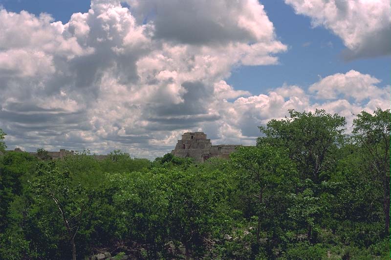 Uxmal, Photo vista, looking toward northeast
