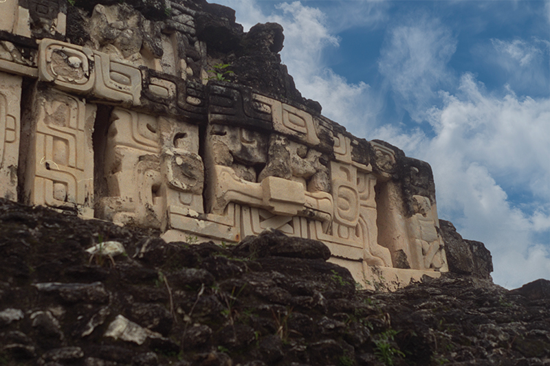 Xunantunich, east frieze